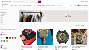 Ice Star - Silicone Band Mens Watch