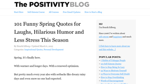 Positivity Blog - Inspiring Quotes