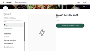 Postmates - GMAN T Shirt