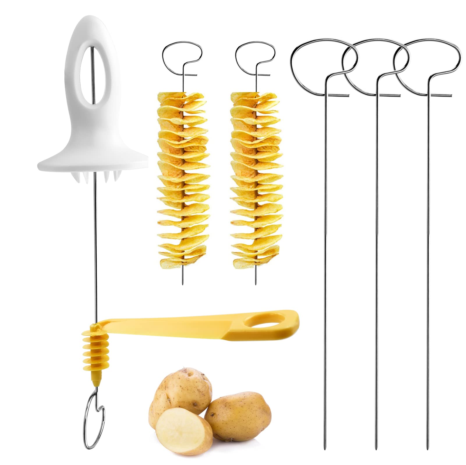 An application scenario or product detail of potato spiral cutter slicer - Image 18