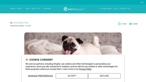 Potty Buddy - Pug Pricing Guide