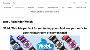 PottyMD - WobL Reminder Watch