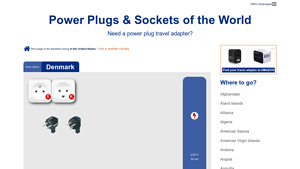 Power Plugs & Sockets - Essential Travel Adapters for Denmark