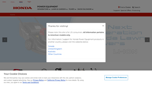 Honda - Power Equipment Products