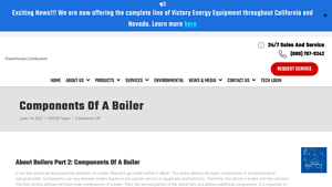 Powerhouse Combustion - Key Boiler Components