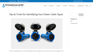 PowerWhips - Essential Power Cord Types