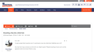 National Machine Tool Co. - Broaching Tool