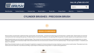 Precision Brush - Cylinder Brushes