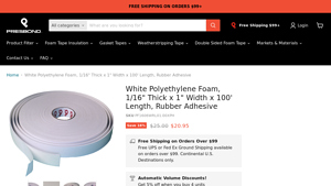 Presbond - White Polyethylene Foam