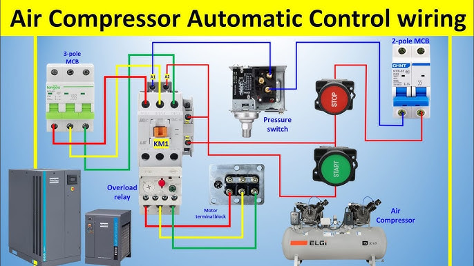 An application scenario or product detail of pressure switch for air compressor diagram - Image 18