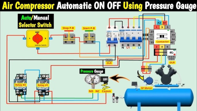 An application scenario or product detail of pressure switch for air compressor diagram - Image 21