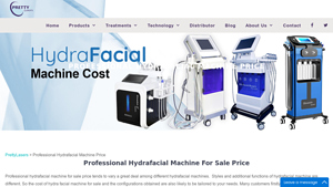 Pretty Lasers - Professional Hydrafacial Machine