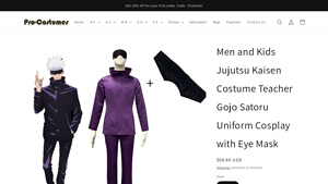 Pro Costumes - Jujutsu Kaisen Gojo Satoru Costume
