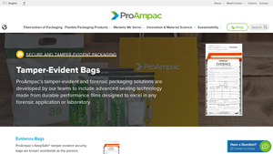 ProAmpac - Key Tamper-Evident Solutions