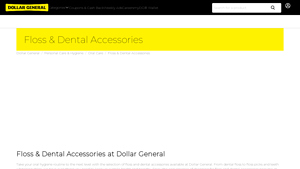Dollar General - Oral Hygiene Essentials