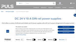 Puls Power - 24V 10A DIN Rail Power Supply