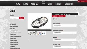 Profileracing - Z Coaster® Hub 20 Wheel