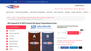 Profoam - JM Corbond IV 2# HFO Closed Cell Spray Foam