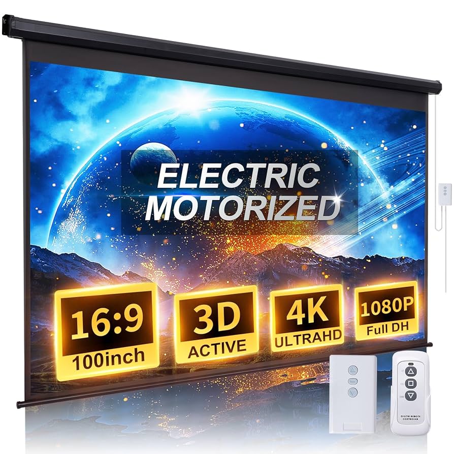 An application scenario or product detail of projector screen roll up - Image 11