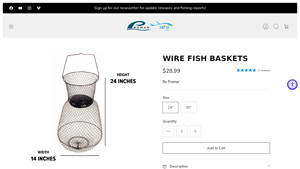 Promar - Wire Fish Baskets