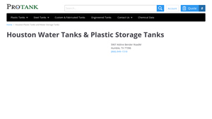 Protank - Plastic and Water Storage Tanks
