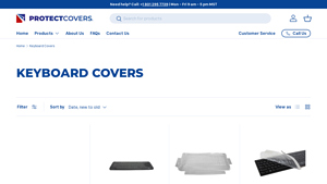 PROTECTCOVERS® - Logitech K600 TV Keyboard Cover