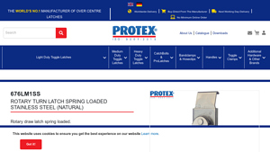 Protex - 676LM1SS Rotary Turn Latch