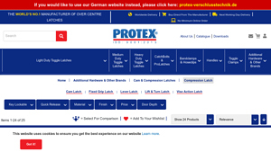 Protex - Compression Latch Options