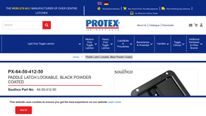 Southco - PX-64-50-412-50 Paddle Latch Lockable