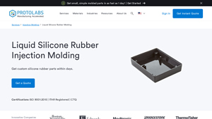 Protolabs - Liquid Silicone Rubber Injection Molding