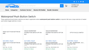 ProWire USA - Waterproof Push Button Switches