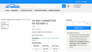 ProWire USA - 34 Way Connector Kit Keyway 2