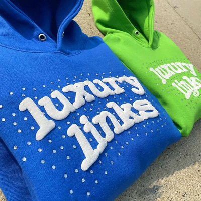 An application scenario or product detail of puff print hoodie - Image 2