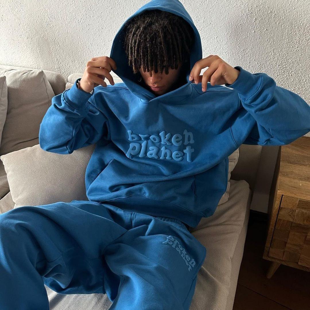 An application scenario or product detail of puff print hoodie - Image 9