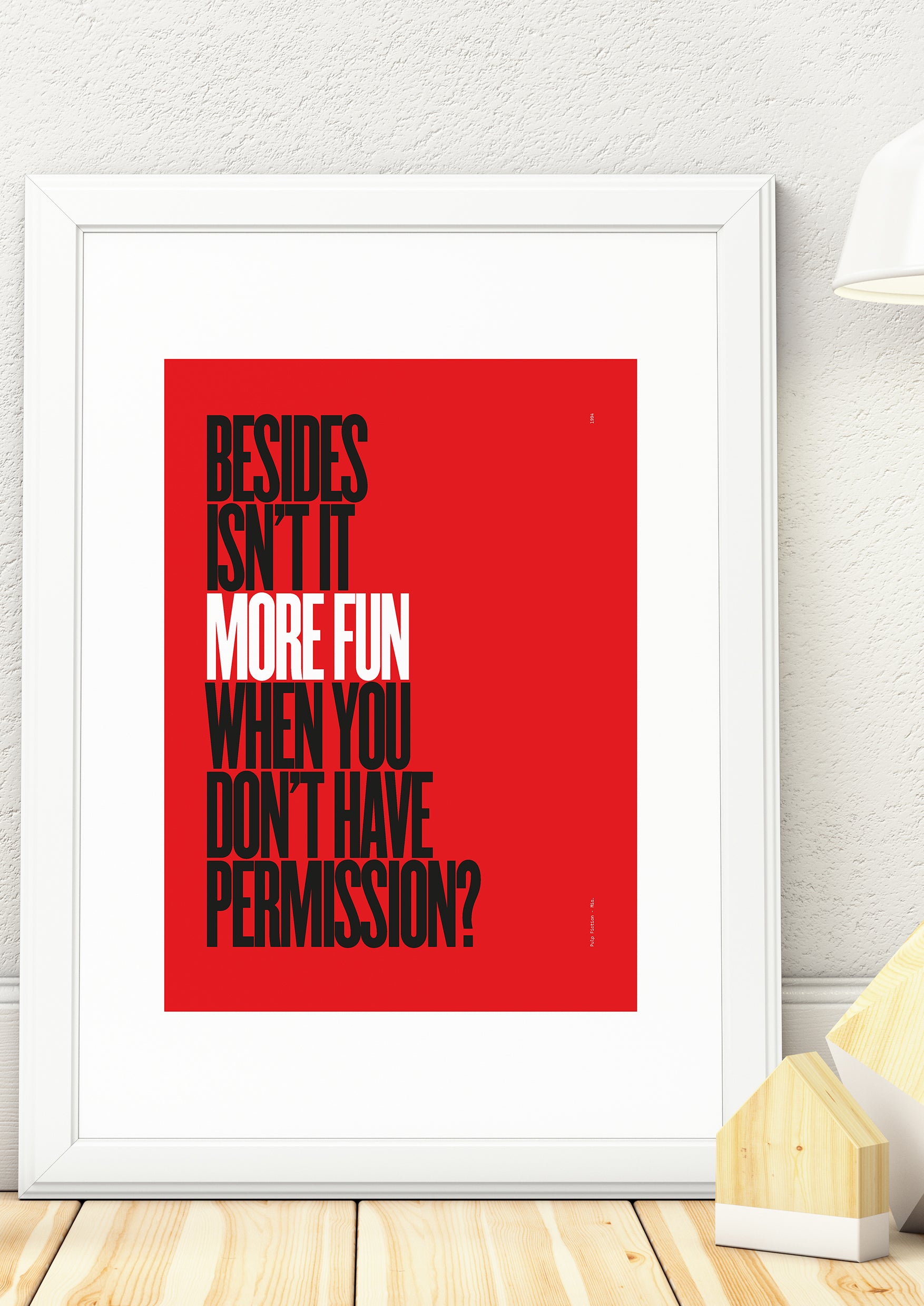 An application scenario or product detail of pulp fiction film quotes - Image 12