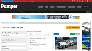Pumper - Diverse Tank and Pump Trucks