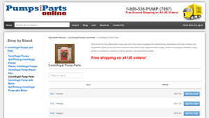 Pumps & Parts Online - Quality Pumps & Repair Services