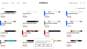 Purple Brand - Key Apparel Sale