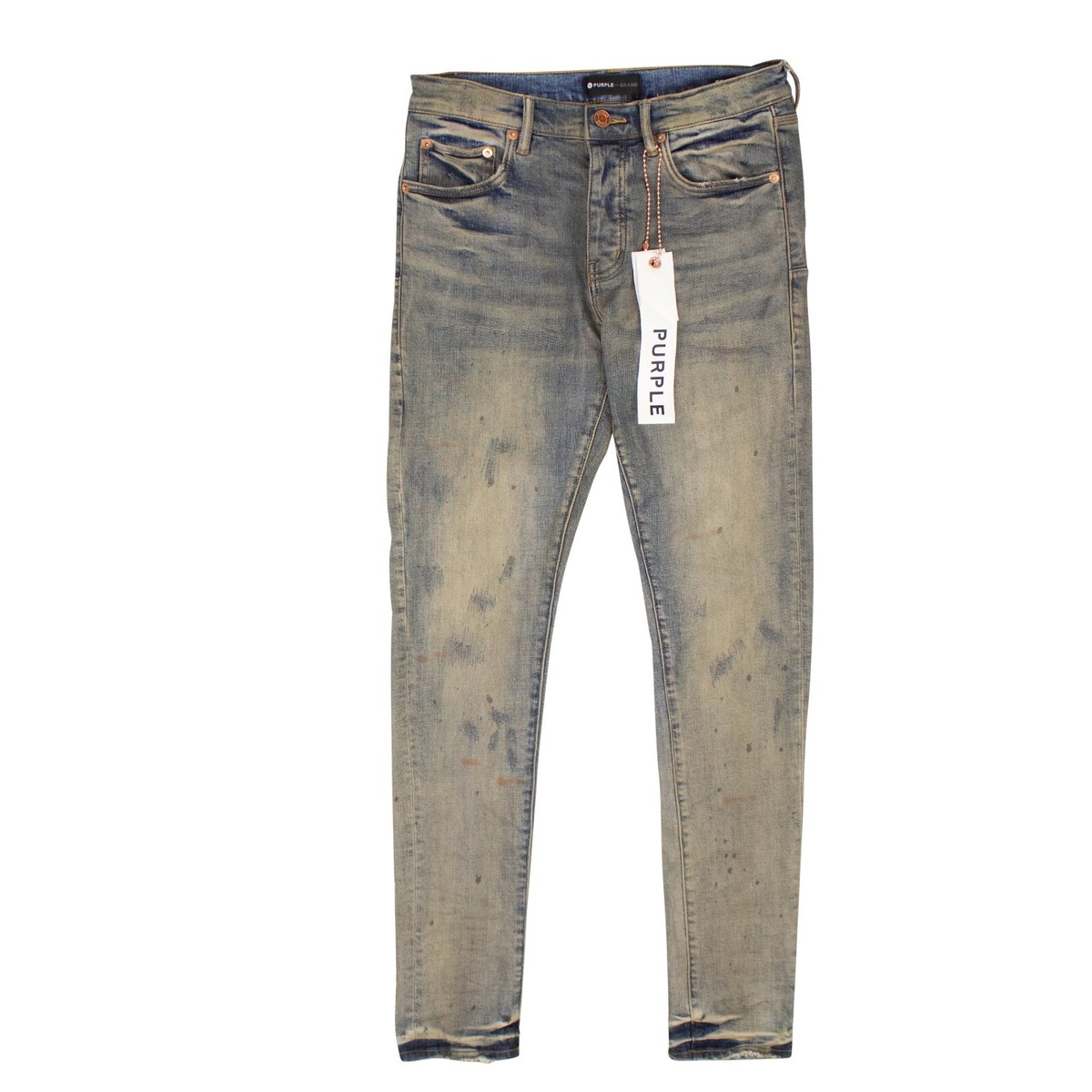 An application scenario or product detail of purple brand jeans sale - Image 1