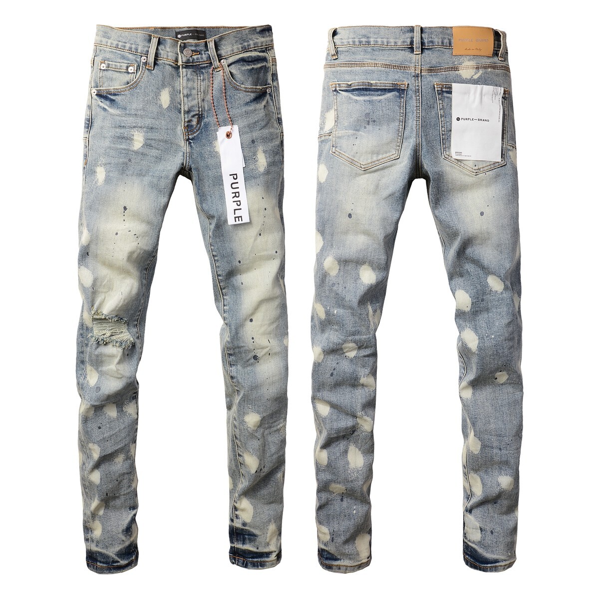 An application scenario or product detail of purple brand jeans sale - Image 7