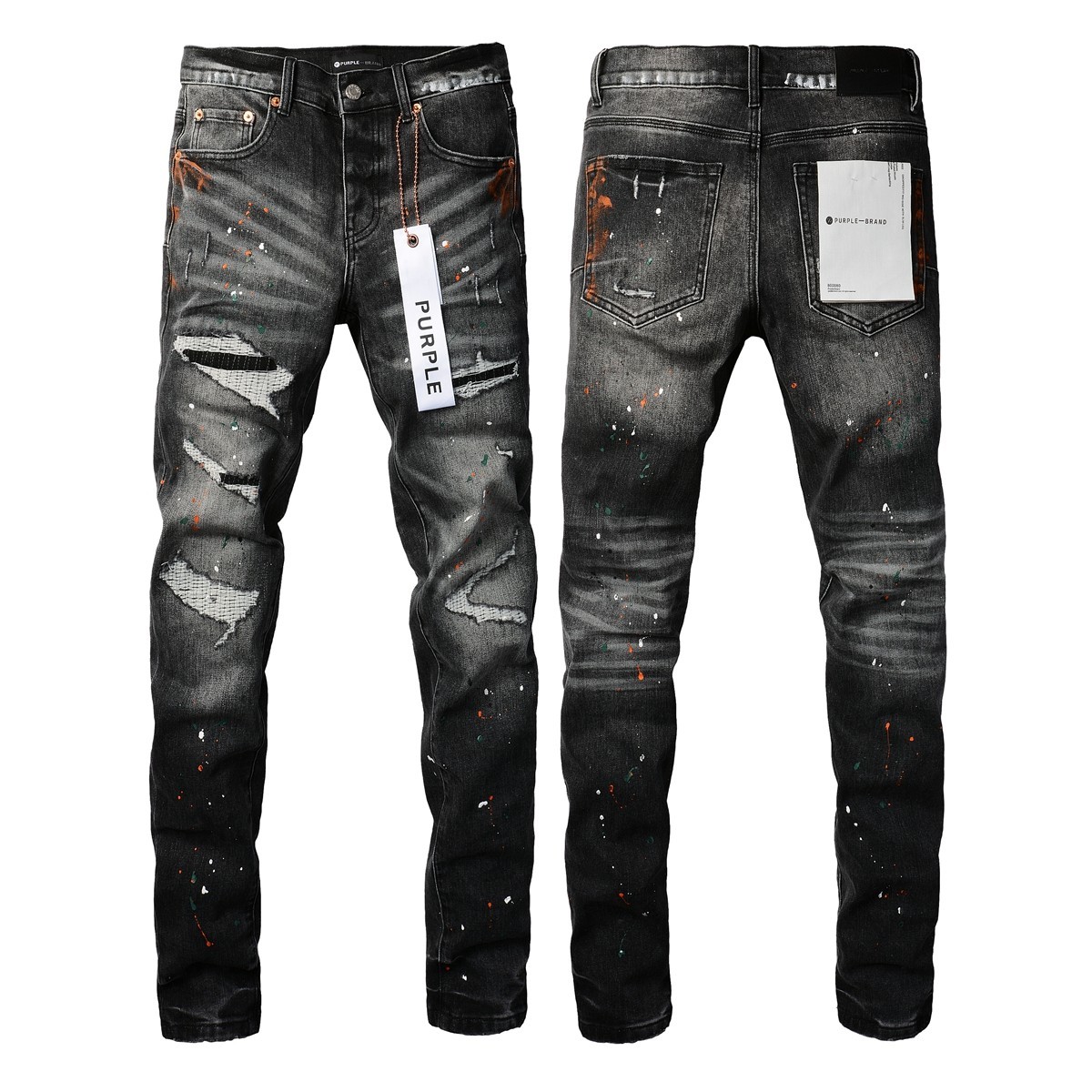 An application scenario or product detail of purple brand jeans sale - Image 13