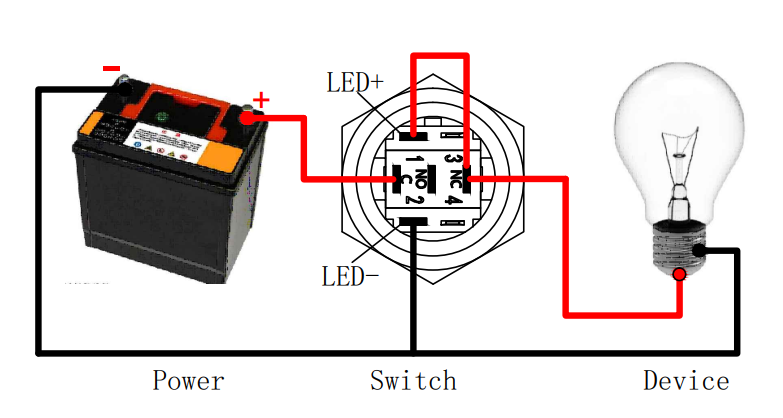 An application scenario or product detail of push button switch diagram - Image 5