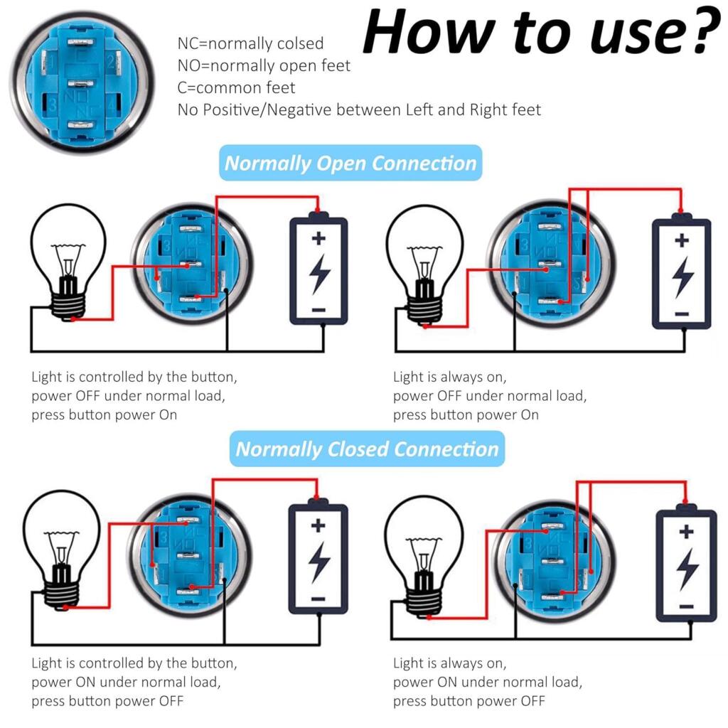 An application scenario or product detail of push button switch diagram - Image 18