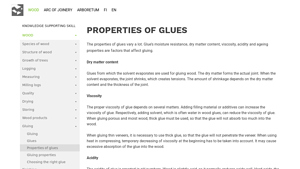Puuproffa - Adhesive Properties Insights