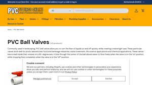 PVC Fittings Online - PVC Ball Valves