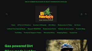 Q9 PowerSports - DB10 Small 110cc Kids Dirt Bike