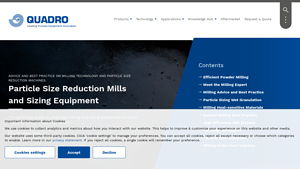 Quadro Engineering - Particle Size Reduction Solutions