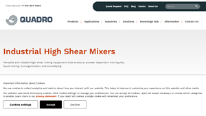 Quadro Liquids - High Shear Mixers