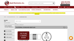 Quail Electronics - Power Cords