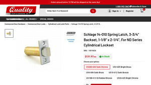 Schlage - 14-010 Spring Latch